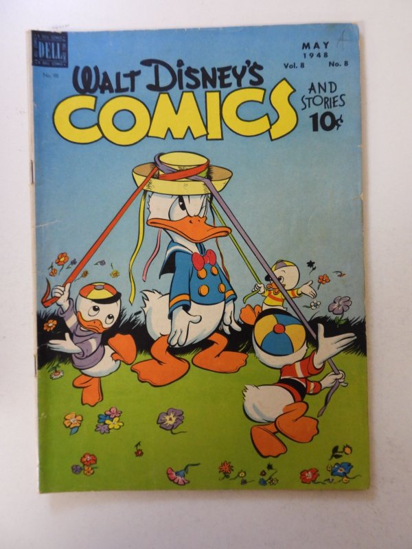 Walt Disney's Comics & Stories #92 (1948) VG/FN condition see description