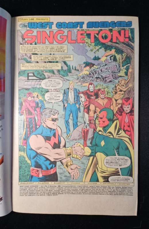 West Coast Avengers #3 (1985) VF/NM Marvel