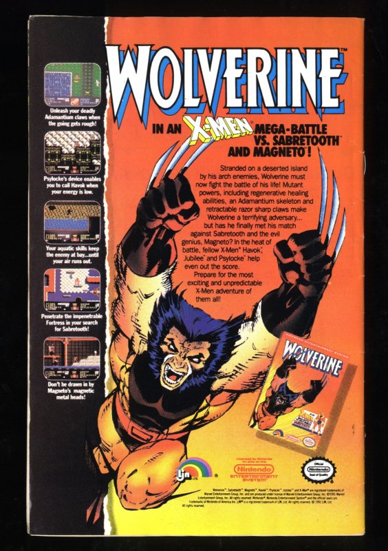 Uncanny X-Men #282 FN+ 6.5 1st Bishop!