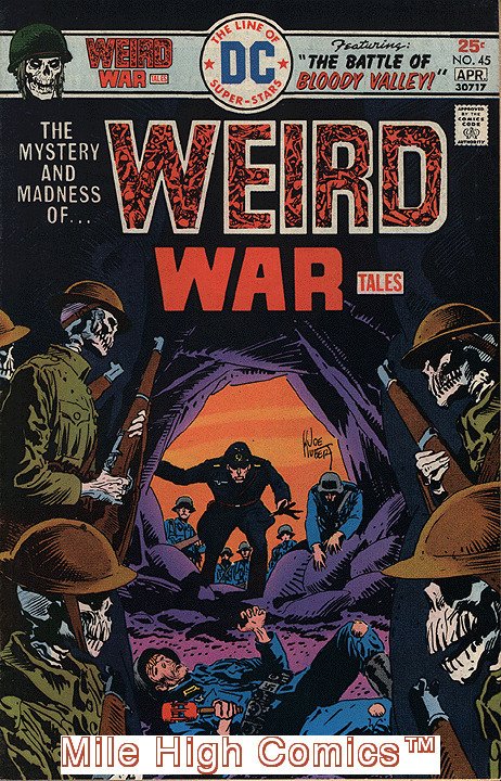 WEIRD WAR TALES (1971 Series)  (DC) #45 Fine Comics Book