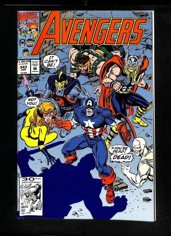 Avengers #343 1st New Swordsman!