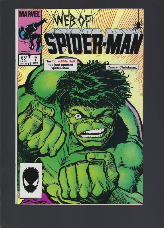 Web of Spider-Man #7 (1985)