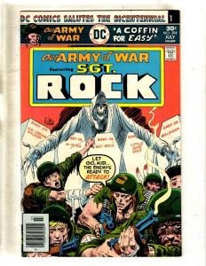 Lot Of 6 Our Army At War DC Comic Books Sgt. Rock # 285 294 295 296 299 300 FM1
