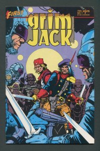 Grim Jack #7 / 8.5 VFN+ - 9.0 VFN/NM  February 1985