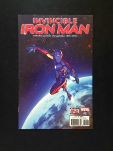 Invincible Iron Man #2 (3rd Series) Marvel Comics 2017 VF+