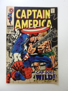 Captain America #106 (1968) FN- condition