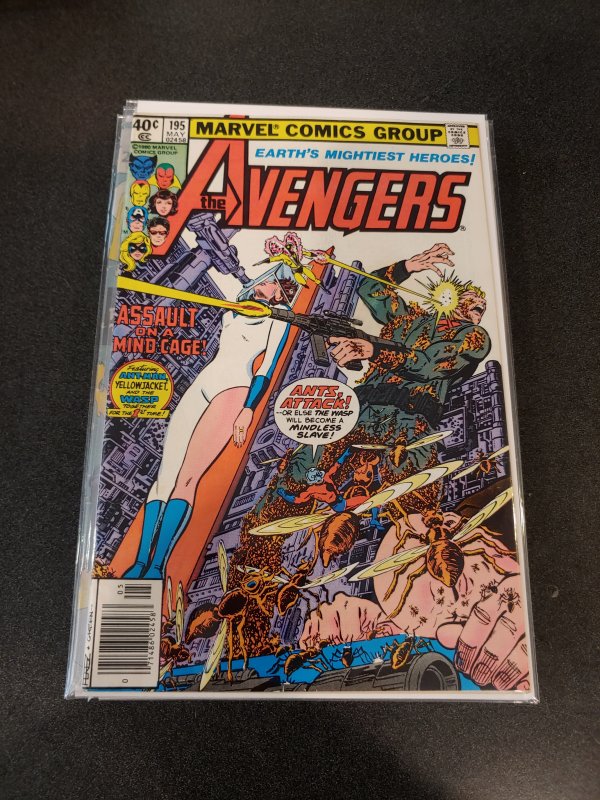 The Avengers #195 (1980) FIRST APPEARANCE TASKMASTER BLACK WIDOW MOVIE