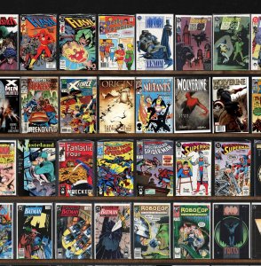 Huge Lot 150+ Comics with Batman, X-Men Classic, X-Men, The New Mutants & More!