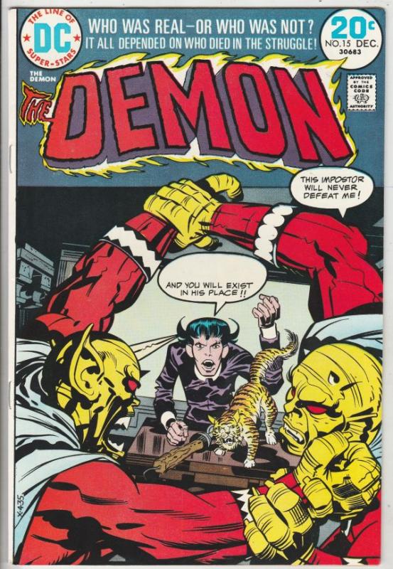 Demon, The #15 (Dec-73)  High-Grade Jason Blood, Merlin