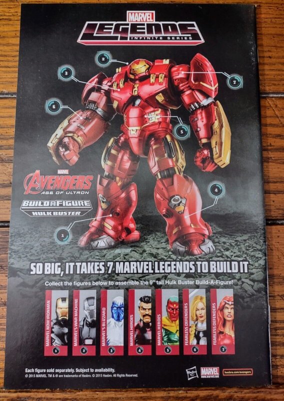 ALL NEW ALL DIFFERENT AVENGERS #1 1:50 VARIANT COVER NM- 9.2 MARVEL COMICS!