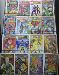 INFINITY INC COLLECTION! 39 issues F-VF Todd McFarlane! Roy Thomas! Kids of JSA!