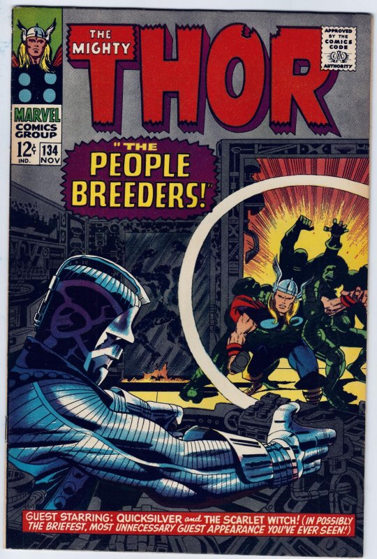 Thor #134 (1966) VF