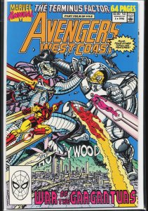 Avengers West Coast Annual #5 (1990) West Coast Avengers / Avengers West Coast