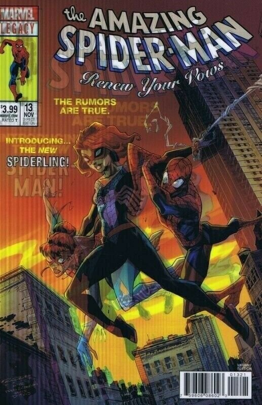 Amazing Spider-Man Renew Your Vows #13 Khary Randolph Lenticular 252 Homage