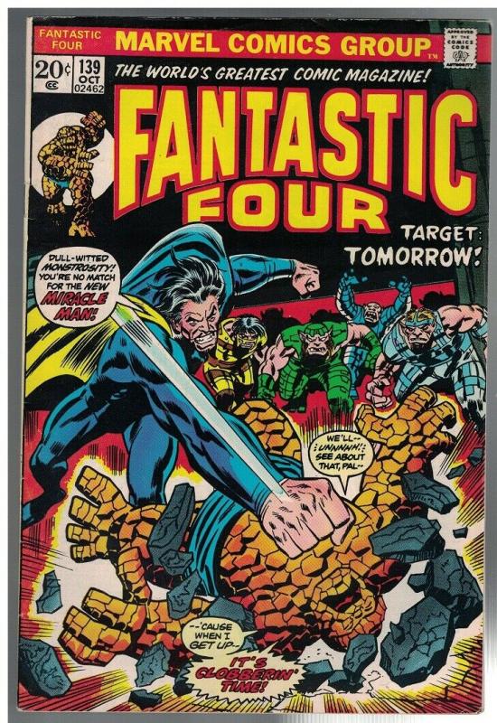 FANTASTIC FOUR 139 FINE Oct. 1973