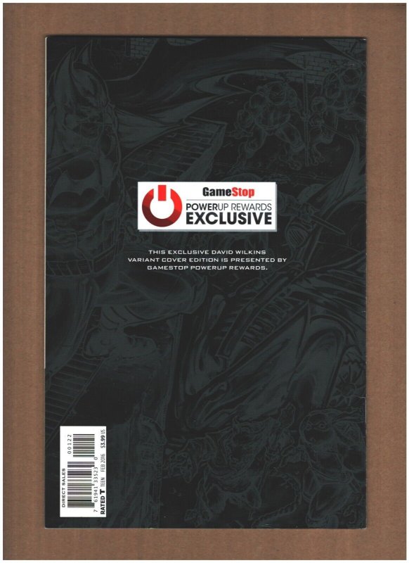 Batman/Teenage Mutant Ninja Turtles #1 DC/IDW Comics 2016 Gamestop Variant VF