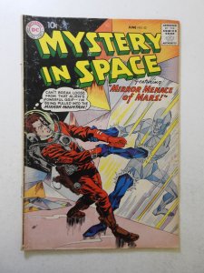 Mystery in Space #52 (1959) VG- Condition moisture stains