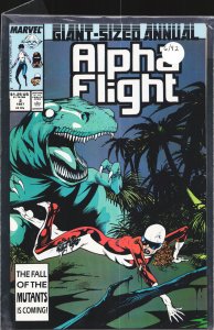 Alpha Flight Annual #2 Direct Edition (1987) Alpha Flight