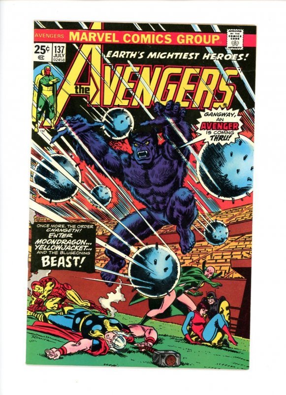 Avengers #137  1975  F/VF