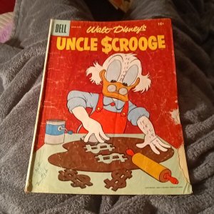 WALT DISNEY'S UNCLE SCROOGE #14 DELL 1956 CARL BARKS lost crown of Genghis Khan!