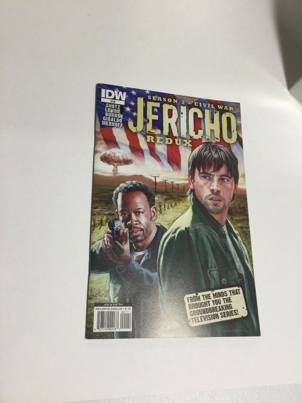 Jericho Redux Season 3 Cival War Nm Near Mint IDW