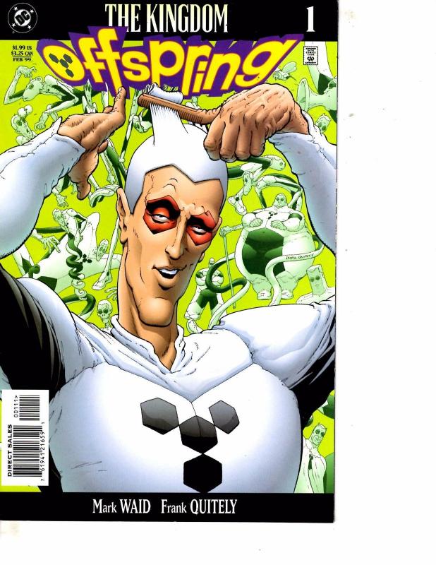 Lot Of 2 DC Comic Books Kingdom: Offspring #1 & Planet Krypton # 1 Superman LH17