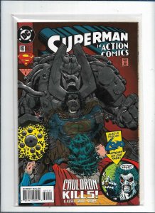 SUPERMAN IN ACTION COMICS # 695 (2 covers )  NM   nw100