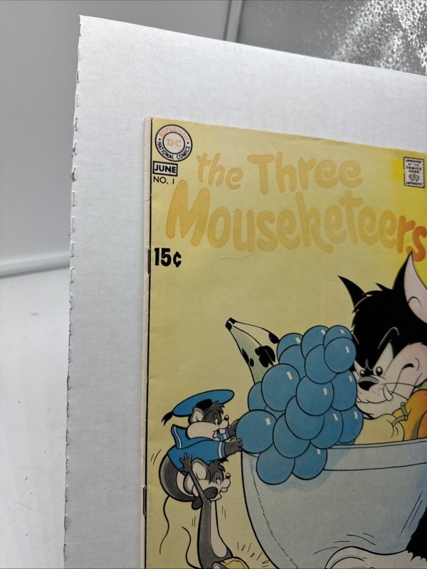 June 1970 THE THREE MOUSEKETEERS #1 (2nd series) with THE GRAPE ESCAPE! cover