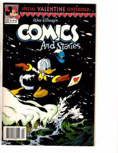 5 Walt Disney's Comics & Stories Disney Comic Books # 565 567 570 575 577 J226