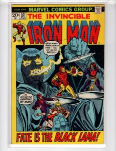 Iron Man #53 (1972) / BC-CR400-NSC•NCA12