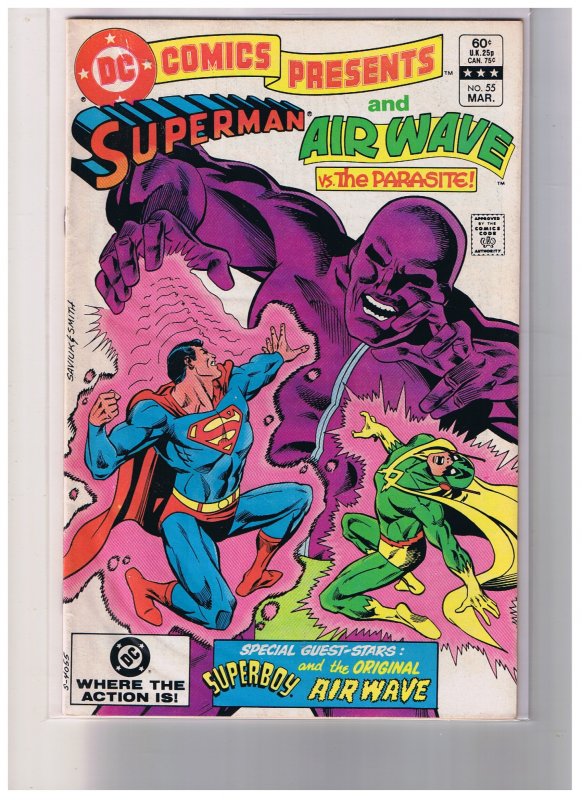 DC Comics Presents # 55 Fine Very Fine +