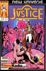 Justice (1986 series) #1, VF+ (Stock photo)