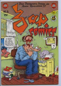 ZAP COMIX #8 - 5.5, WP - 1st print - Crumb