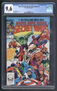 Marvel Super Heroes Secret Wars #1 (5/84) Graded CGC 9.6