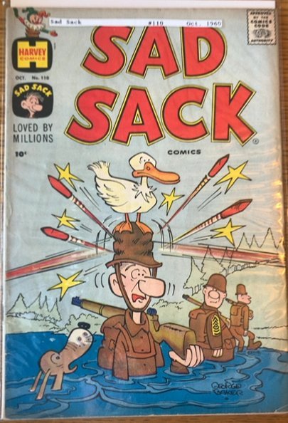 Sad Sack Comics #110 (1960) Sad Sack 