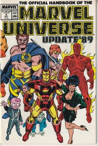 Official Hand book to The Marvel Universe Update ’89 # 4