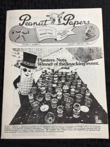 1984 PEANUT PALS PAPERS Fanzine Vol. 6 #2 FN 6.0 Planters Peanuts Memorabilia