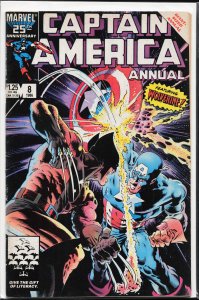 Captain America Annual #8 (1986) Captain America