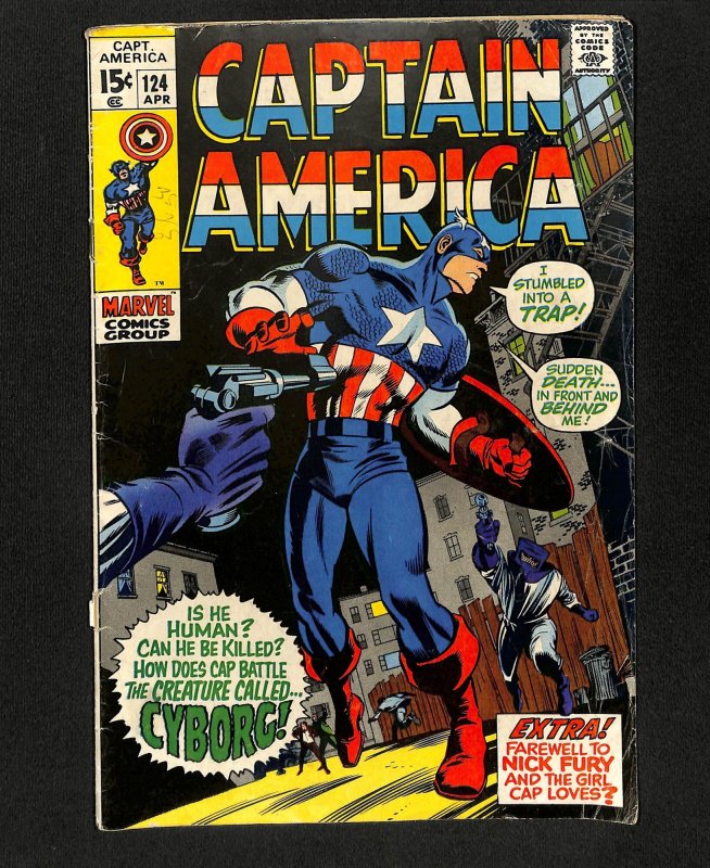 Captain America #124