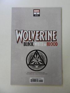 Wolverine: Black, White & Blood #1 Kirkham Variant Cover (2021) VF condition