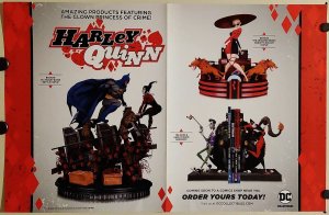 DC Collectibles Harley Quinn Products 2017 Folded Promo Poster New! [FP172]