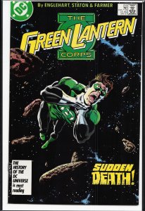 The Green Lantern Corps #212 (1987) Green Lantern Corps