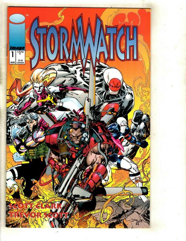 13 Image Comics Team 7 1(2) 2 4 Stryke Force 1 2 Stormwatch 1 10 Backlash + J362
