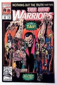 The New Warriors #23 (1992) Marvel Comics 1st Print Comic Book