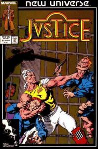 Justice (1986 series) #8, NM (Stock photo)