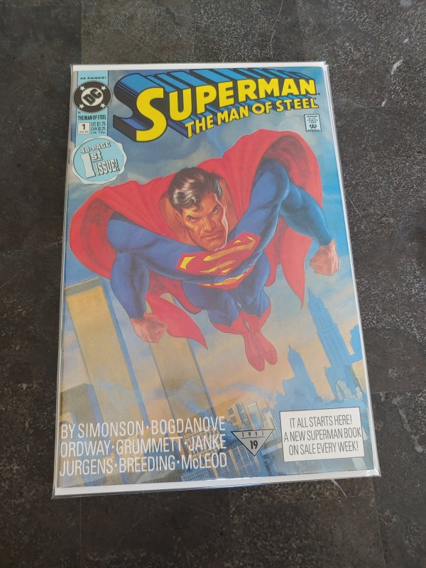 Superman: The Man of Steel #1 (1991)