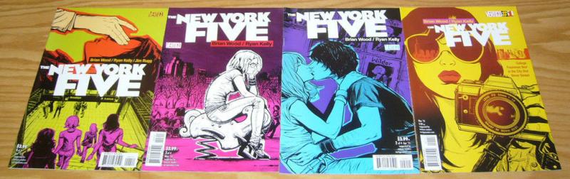 New York Five #1-4 VF/NM complete series BRIAN WOOD vertigo comics college 2011