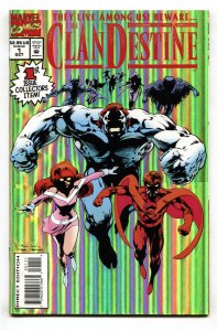 Clandestine #1 Marvel first issue comic book