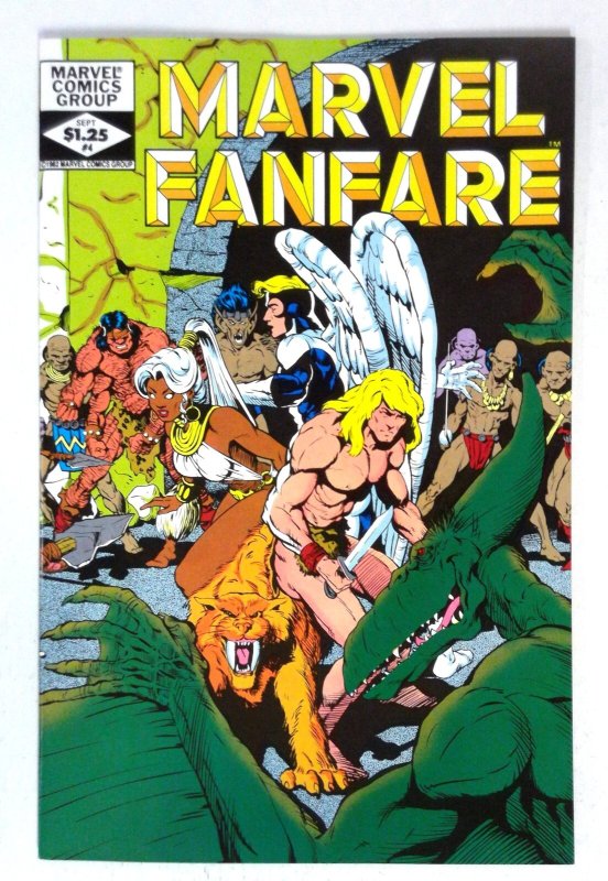 Marvel Fanfare #4 Angel Storm Ka-Zar Marvel (1982) NM-