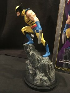 WOLVERINE Bowen Designs Full Size Painted Statue, Yellow Version,2001, #421/3500